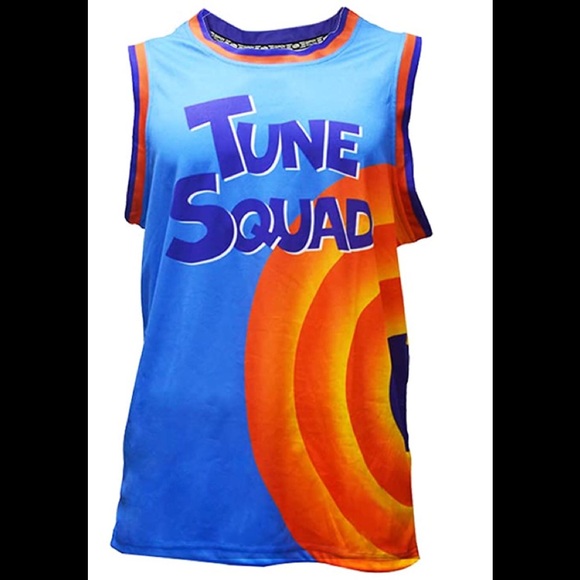 New 2 Piece Space Jam LeBron James Jersey Shorts Set - Picture 5 of 5